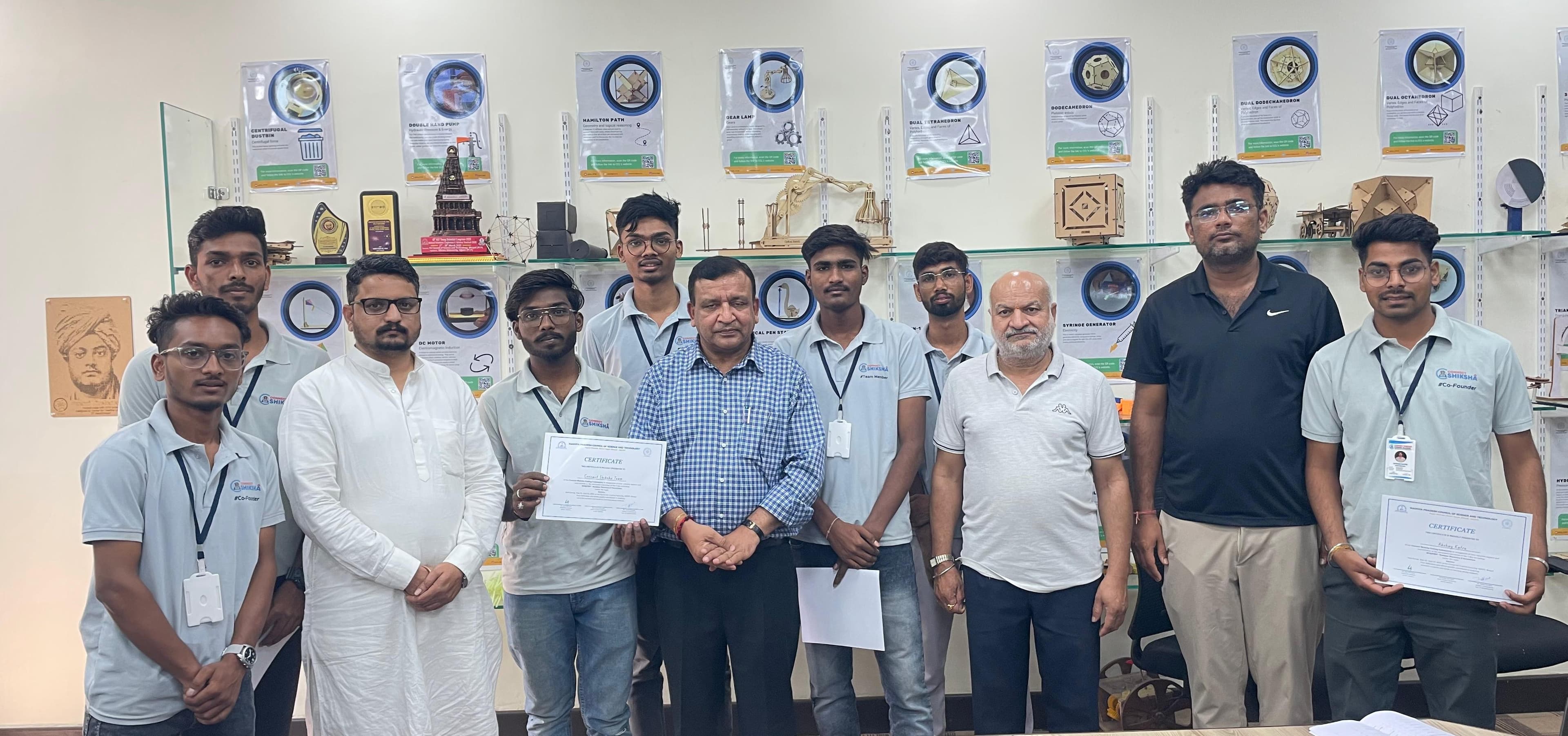 Connect Shiksha at IoT & Robotics Workshop - MPCST Bhopal